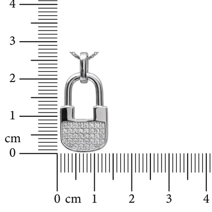 Lockline Spark 925 Sterling Silver Necklace