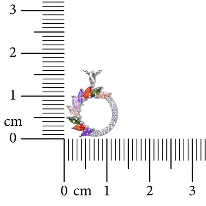 Radiant Arc 925 Sterling Silver Necklace