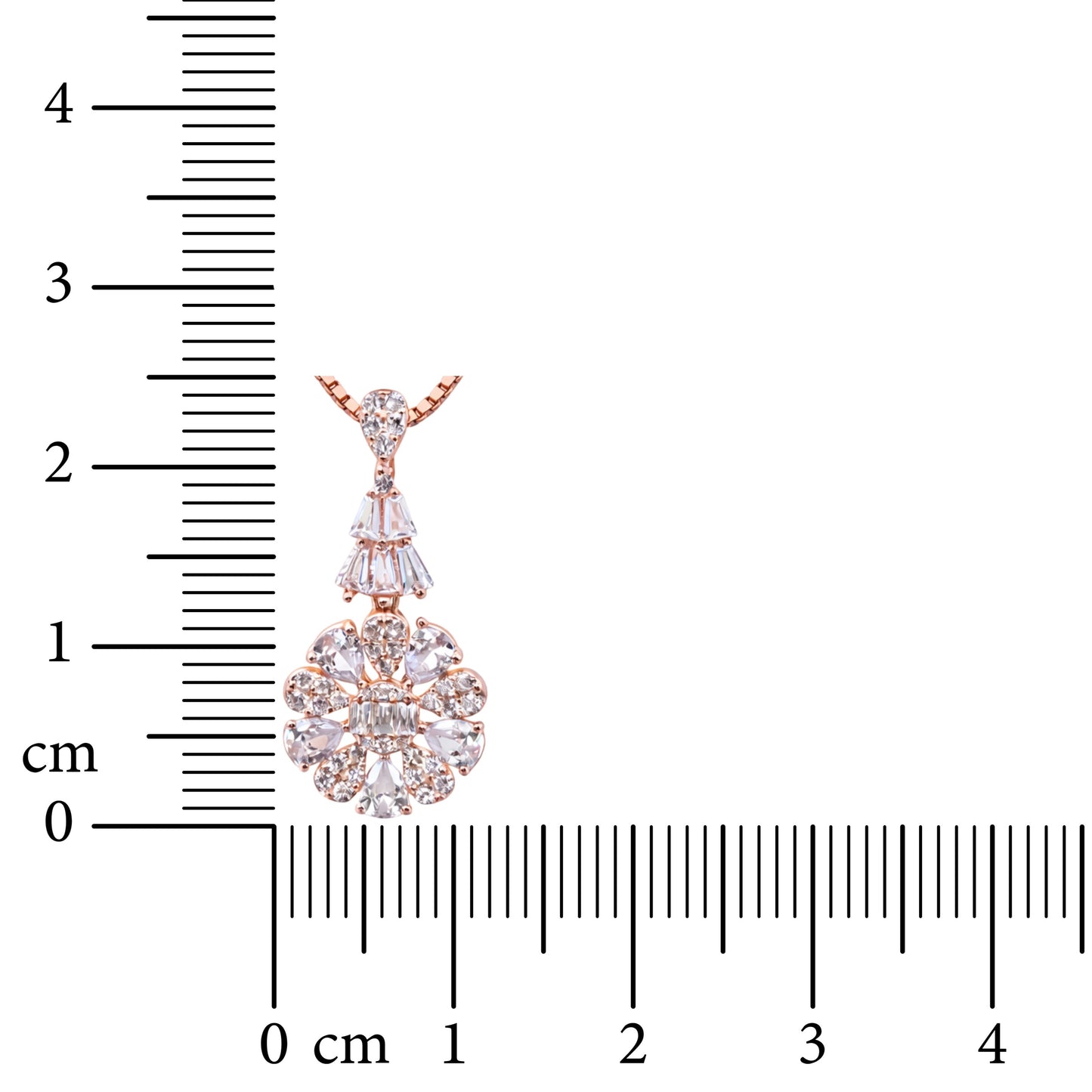 Starlume Drop 925 Sterling Silver Necklace