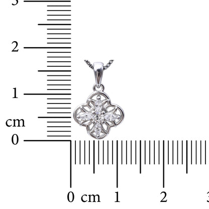 Celeste Bloom 925 Sterling Silver Necklace