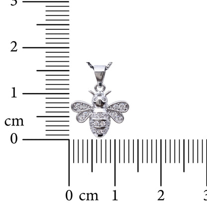 Honeyglow Bee 925 Sterling Silver Necklace