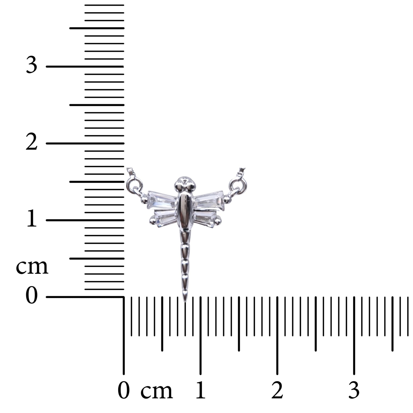 Ethereal Dragonfly 925 Sterling Silver Necklace