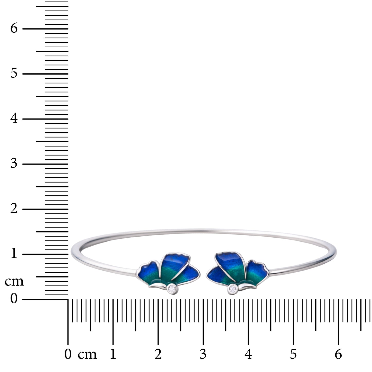 Azure Wings 925 Sterling Silver Bracelet
