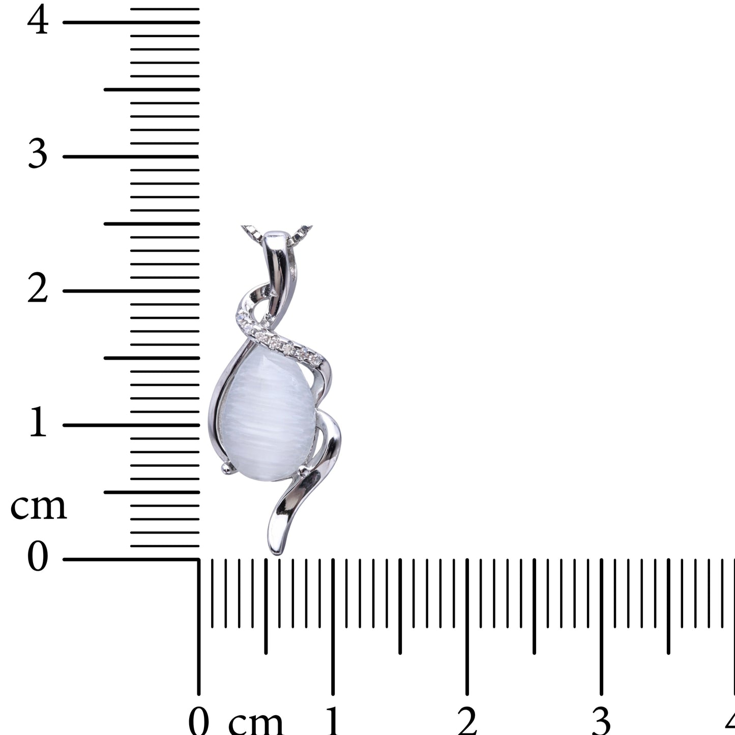 Luna Flow 925 Sterling Silver Necklace