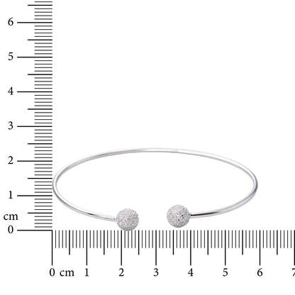 Dual Spark 925 Sterling Silver Bracelet